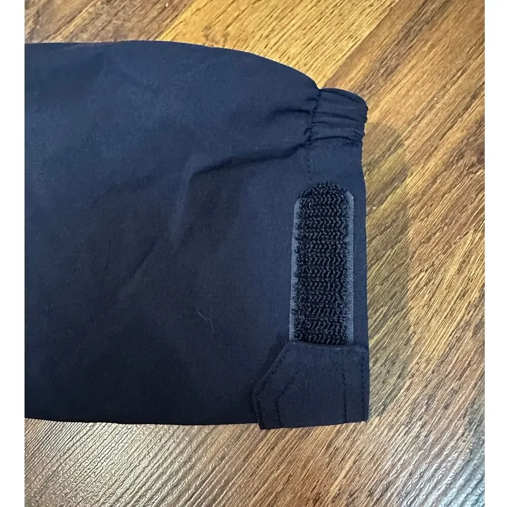 Land's End Squall Rain Jacket Men's Navy Size XL Waterproof Full Zip Lightweight